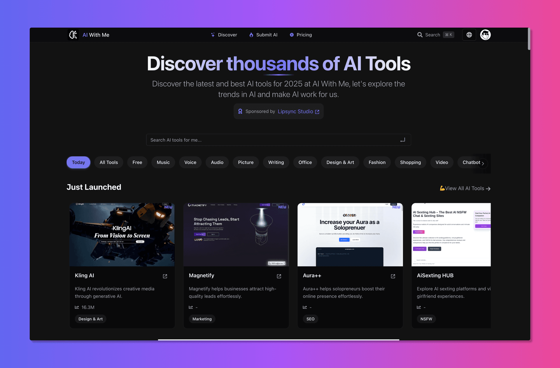 AI With Me app screenshot
