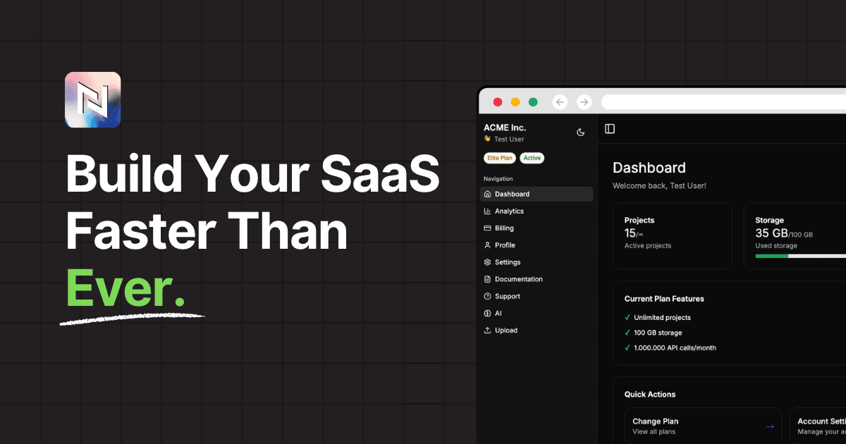 NeoSaaS app screenshot