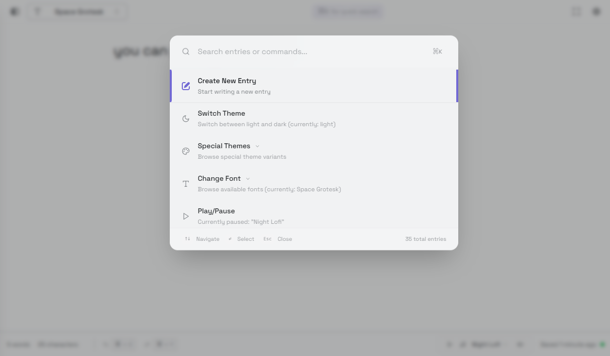 typein app screenshot