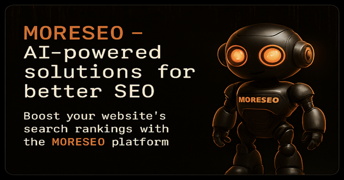 MoreSEO app screenshot