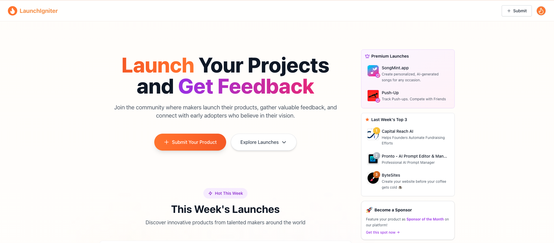 LaunchIgniter app screenshot