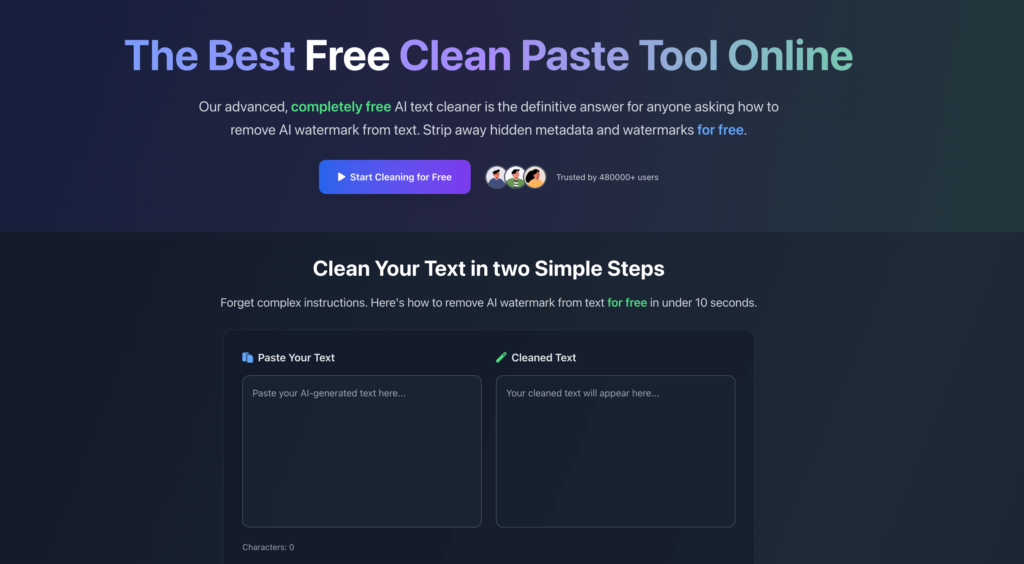 Clean Paste app screenshot