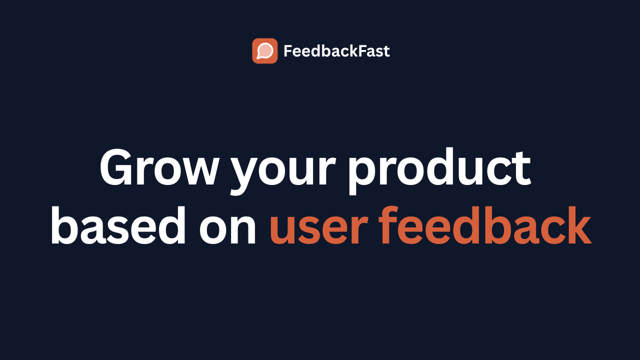 FeedbackFast app screenshot
