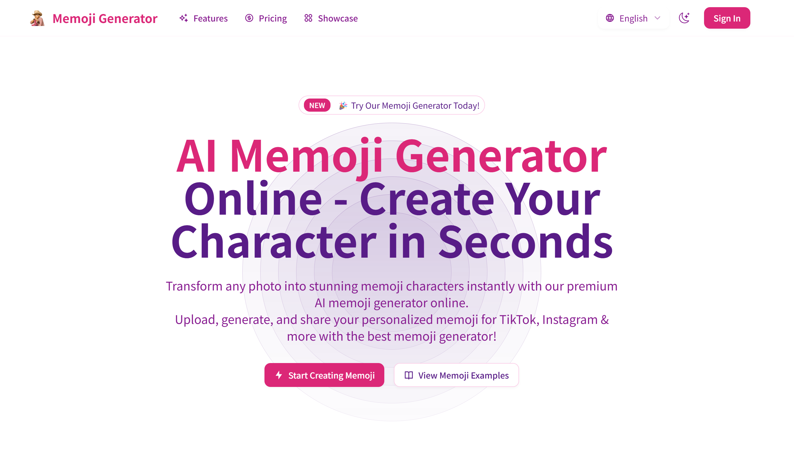 memoji generator app screenshot