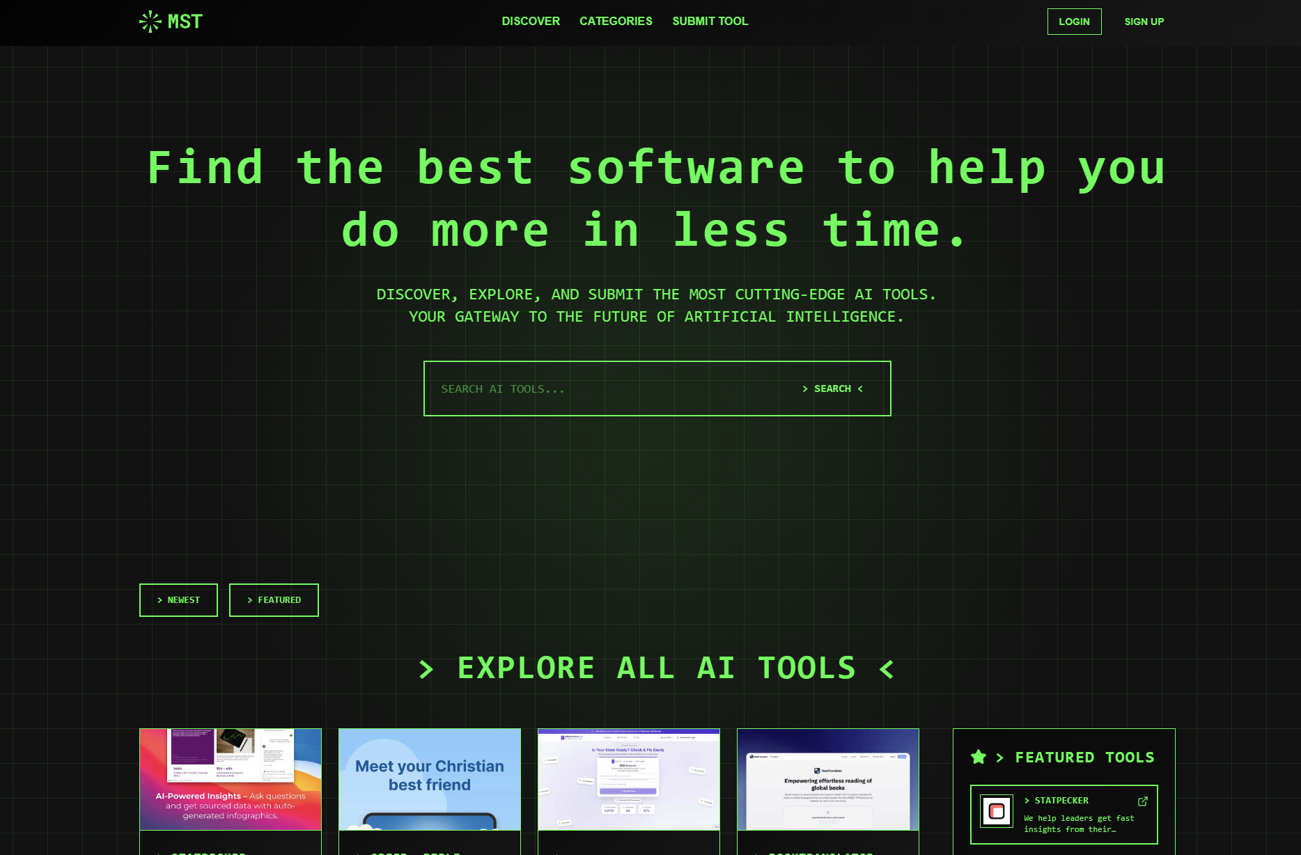 My Start Tools app screenshot