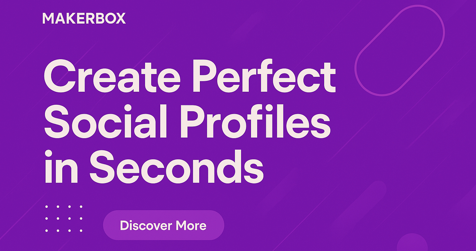 MakerBox app screenshot