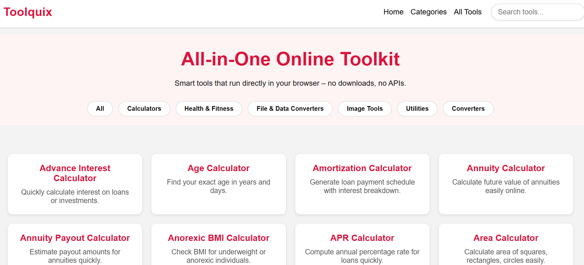 Toolquix app screenshot