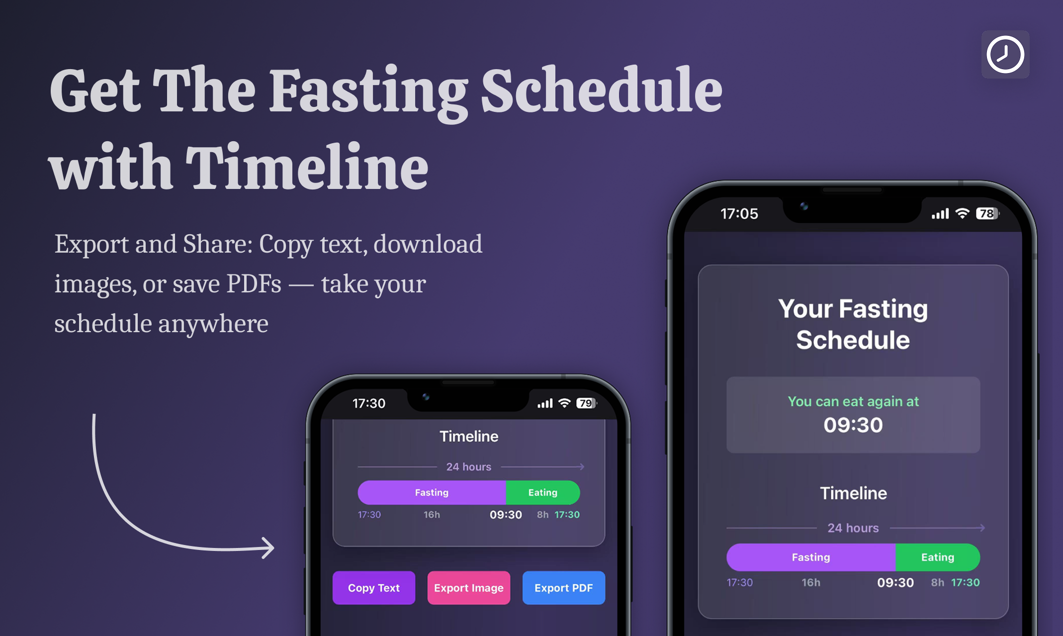 Intermittent Fasting Calculator app screenshot
