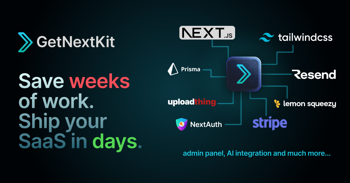GetNextKit app screenshot