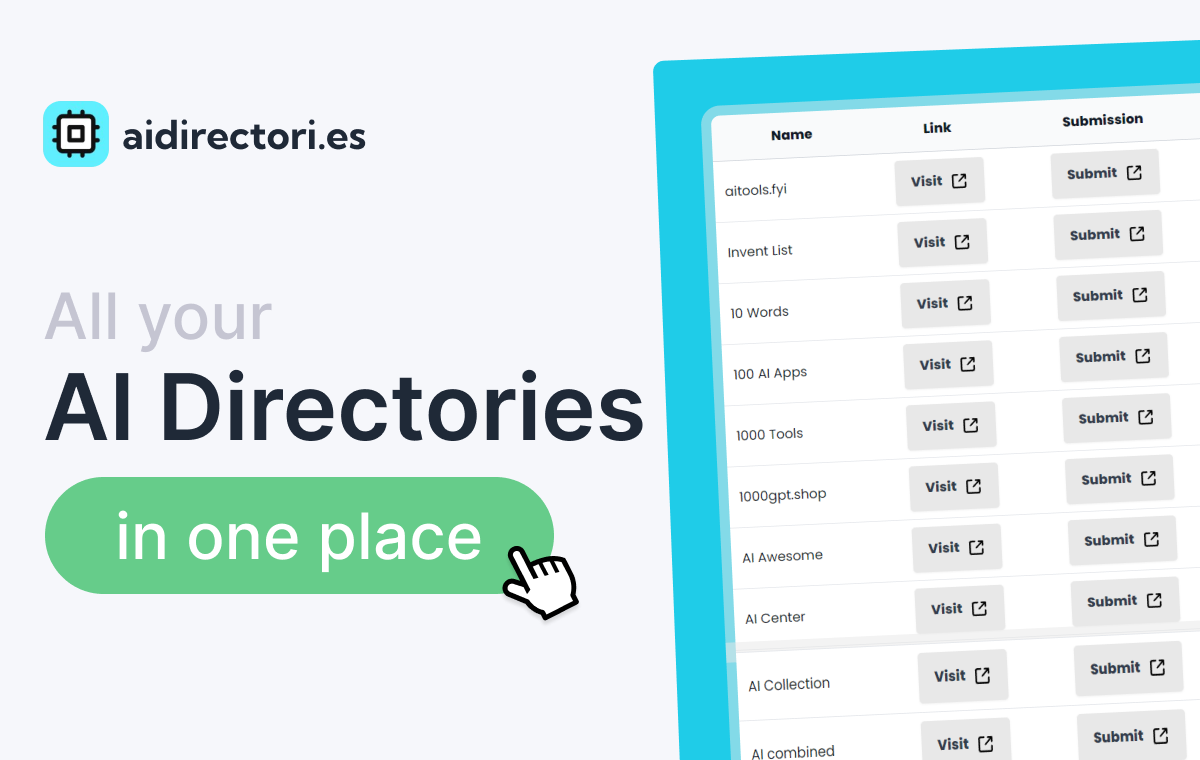AI Directories app screenshot