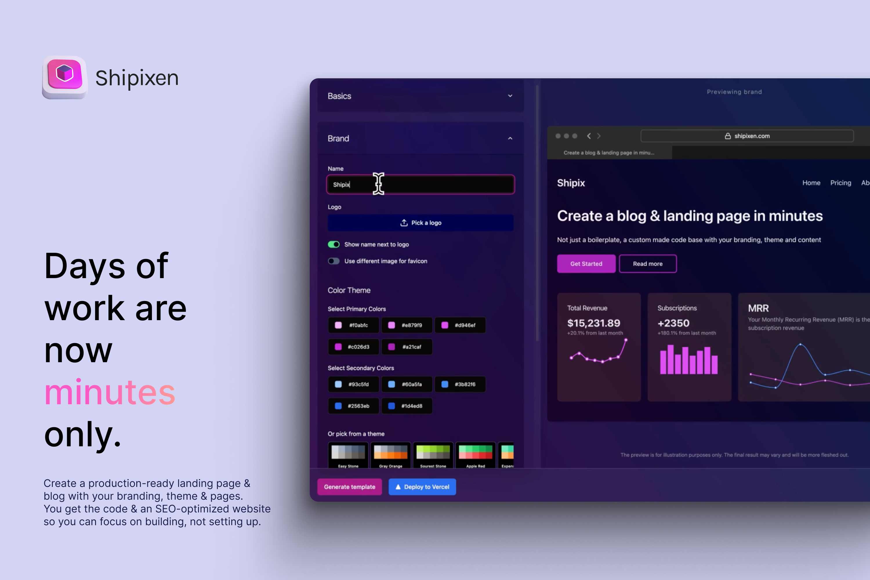 Shipixen app screenshot
