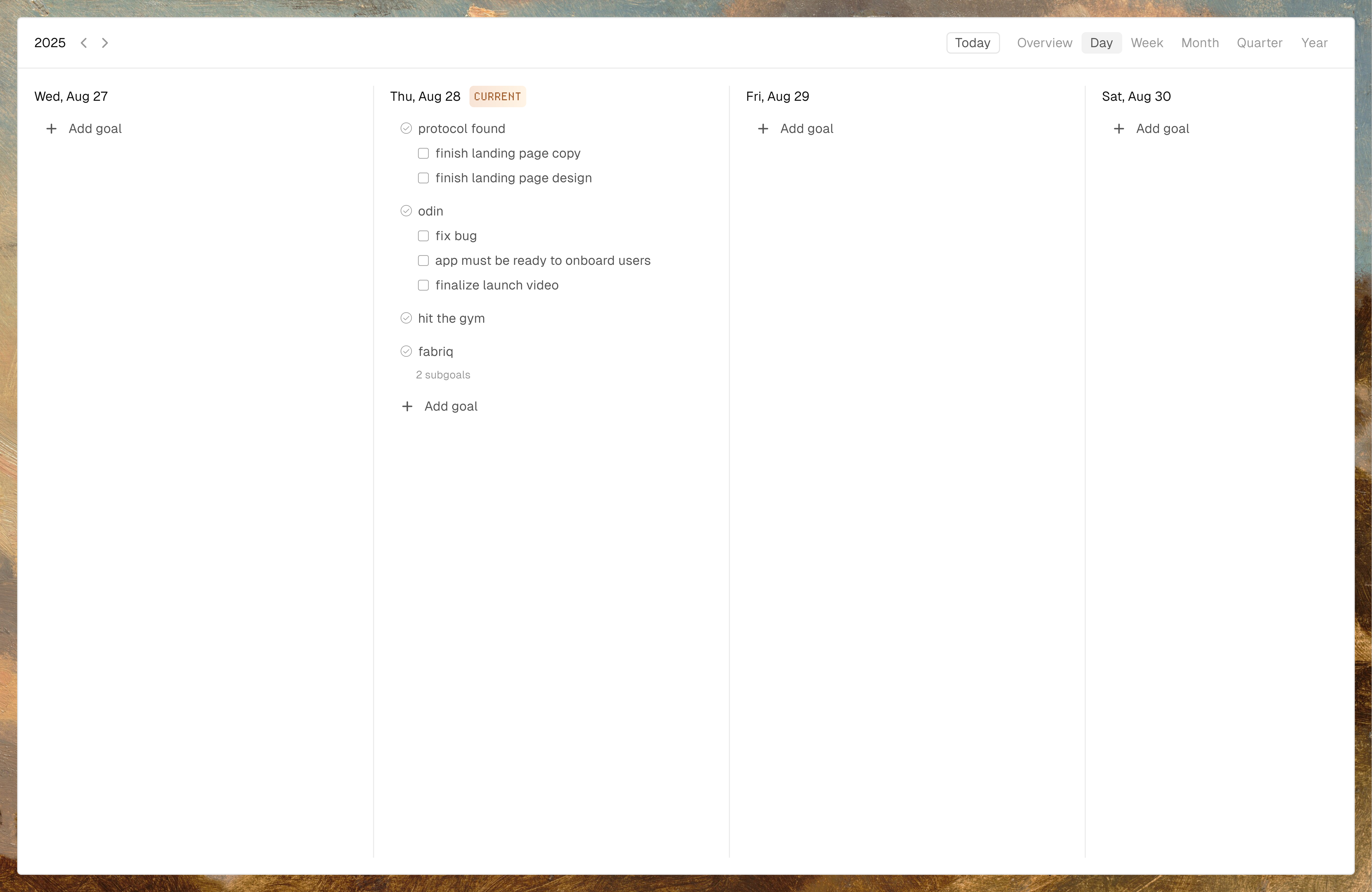 Odin app screenshot