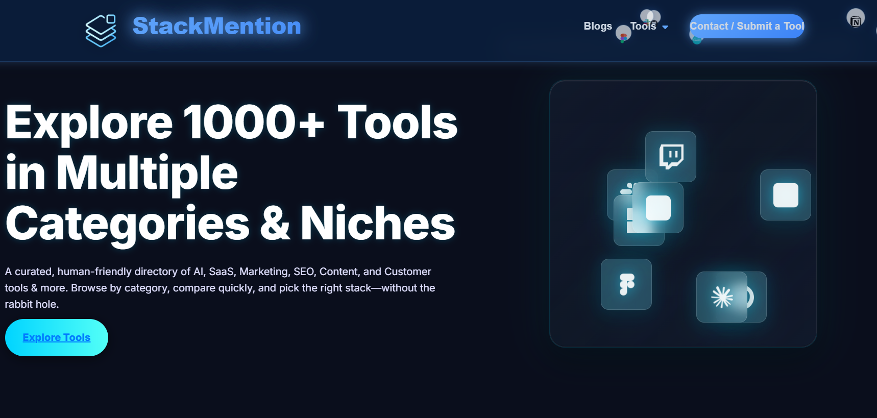 StackMention app screenshot