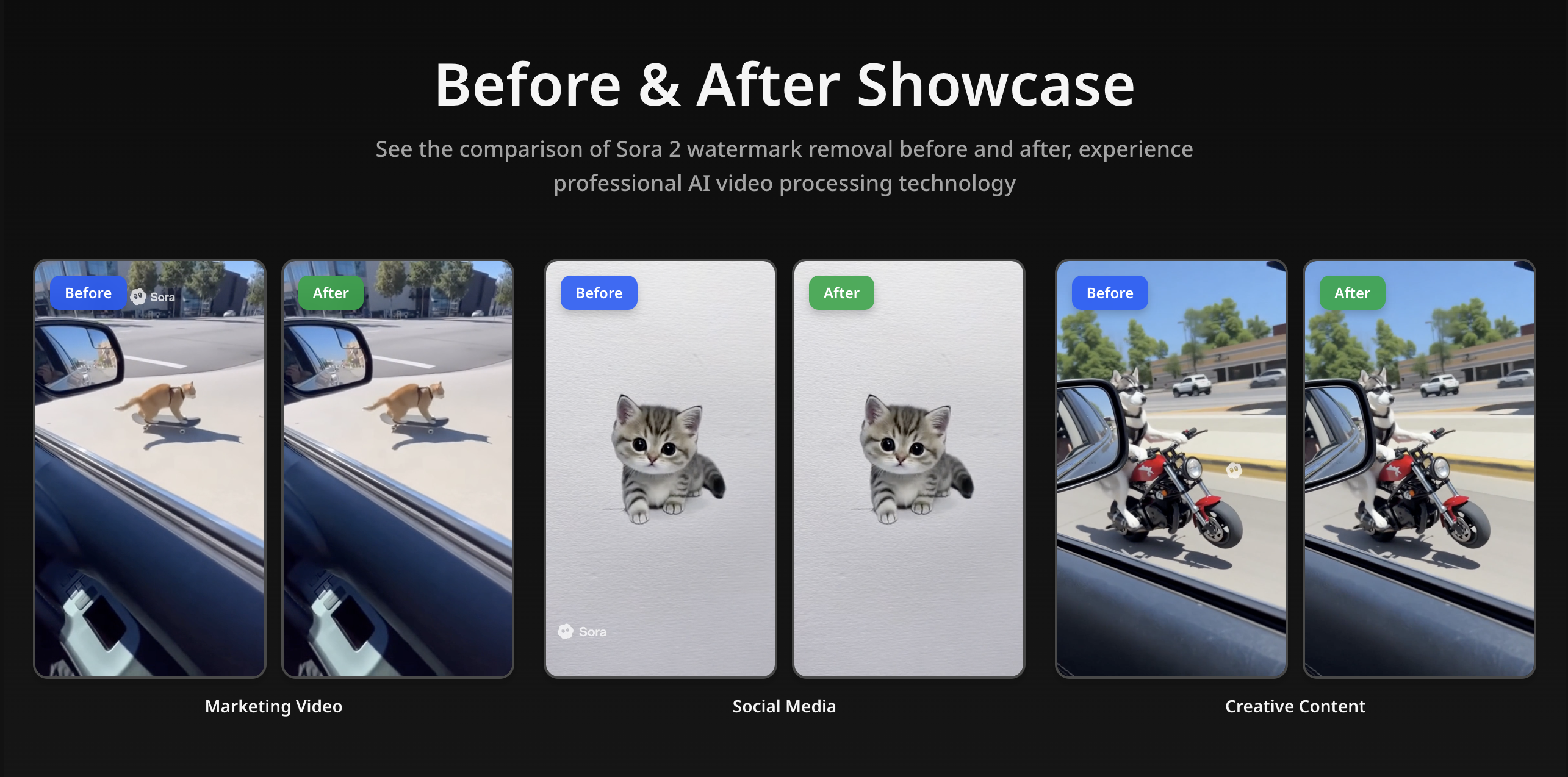 Remove Watermark Sora 2 app screenshot