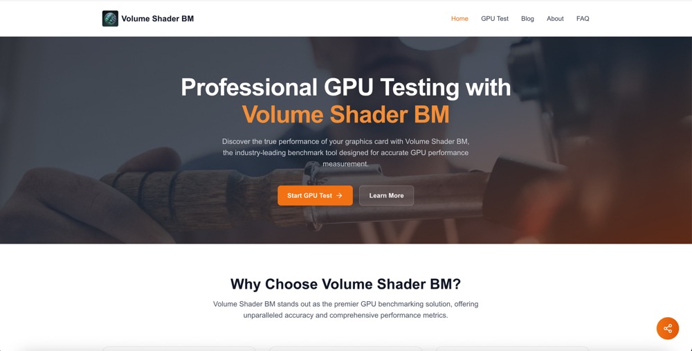 volume shader bm app screenshot