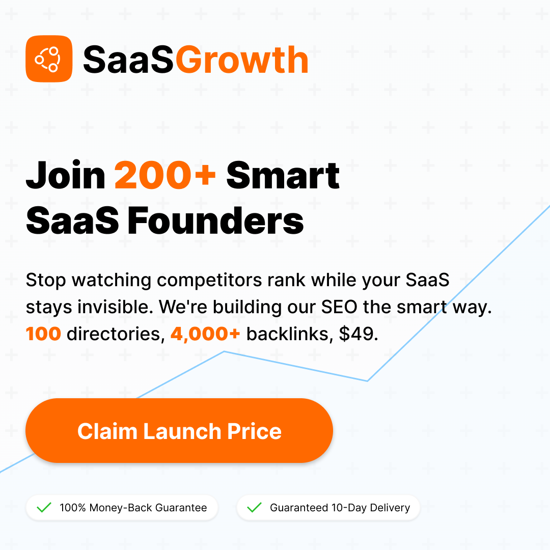 SaasGrowth app screenshot