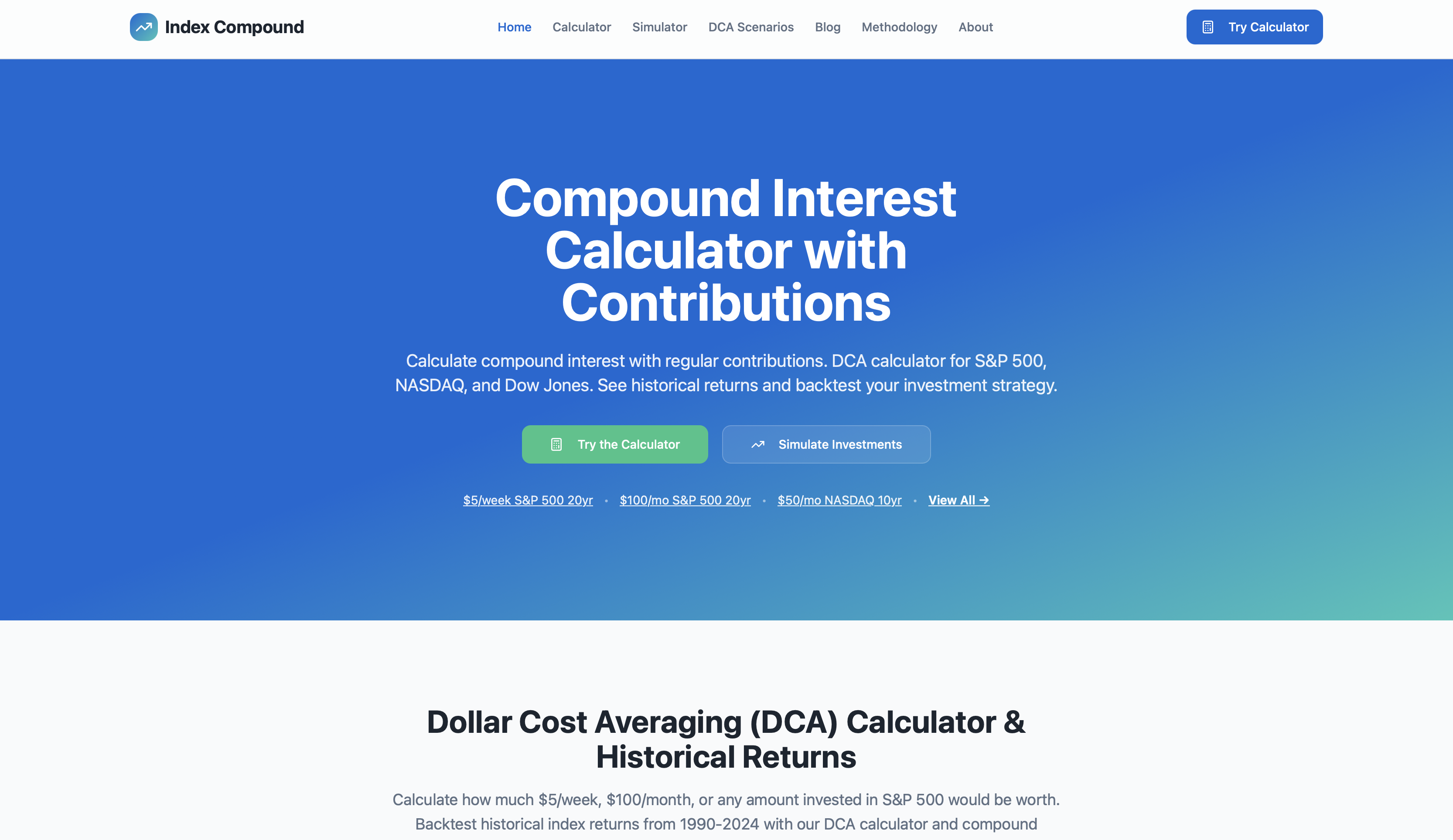 Compound Interest app screenshot