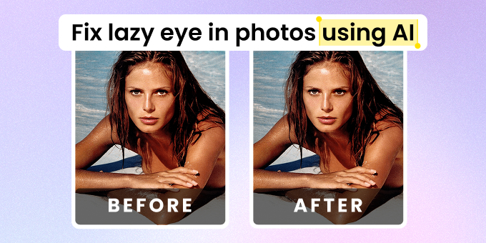 Lazyeyefix AI Photo Editor app screenshot
