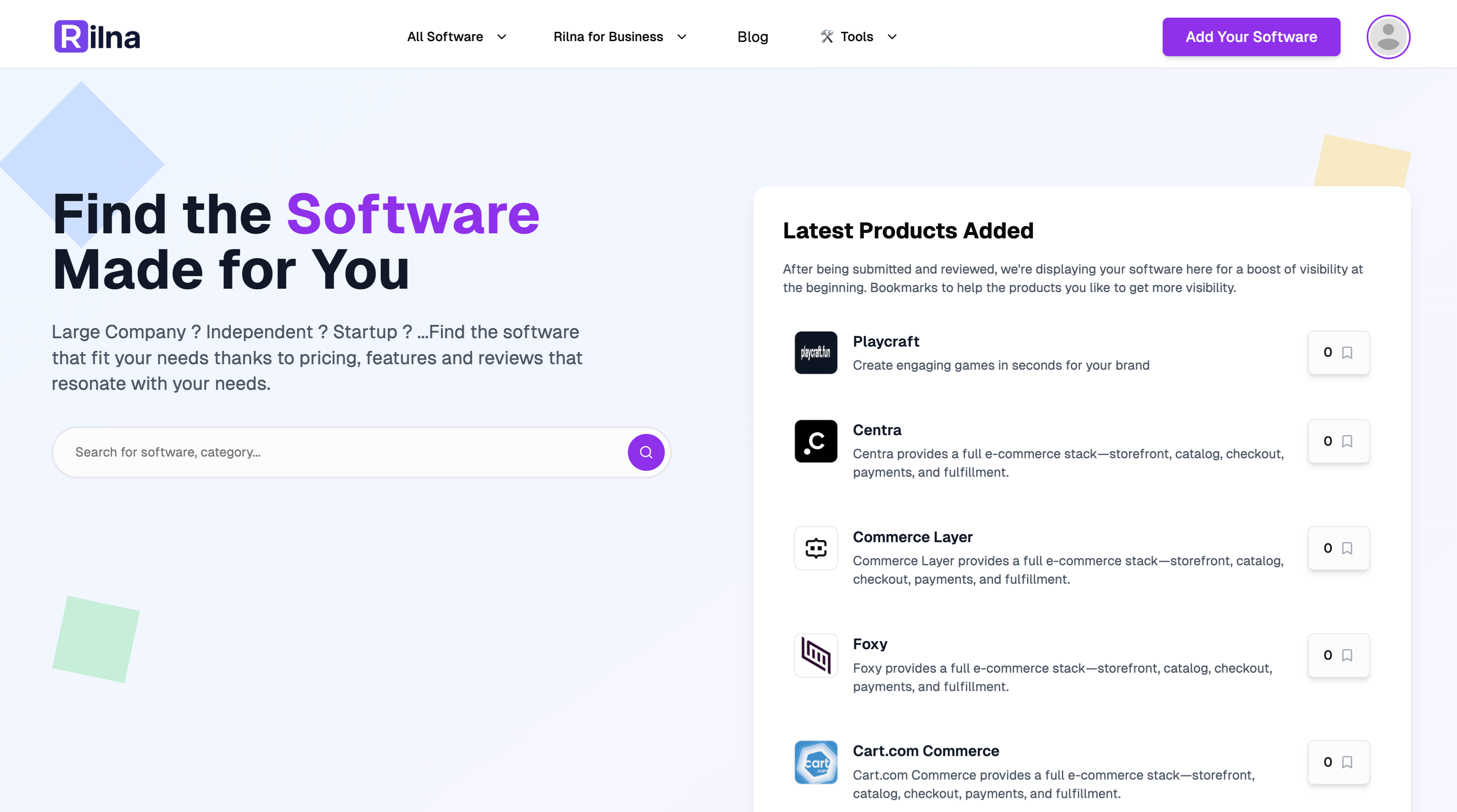 Rilna app screenshot