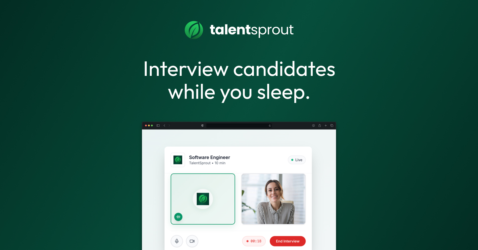 TalentSprout app screenshot