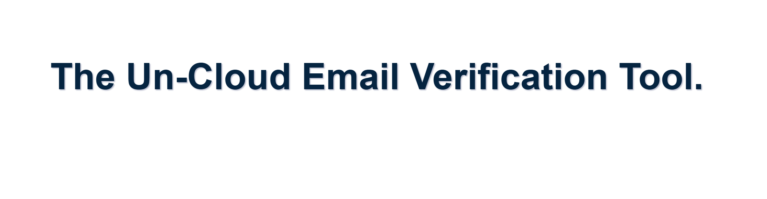 LocalVerify app screenshot