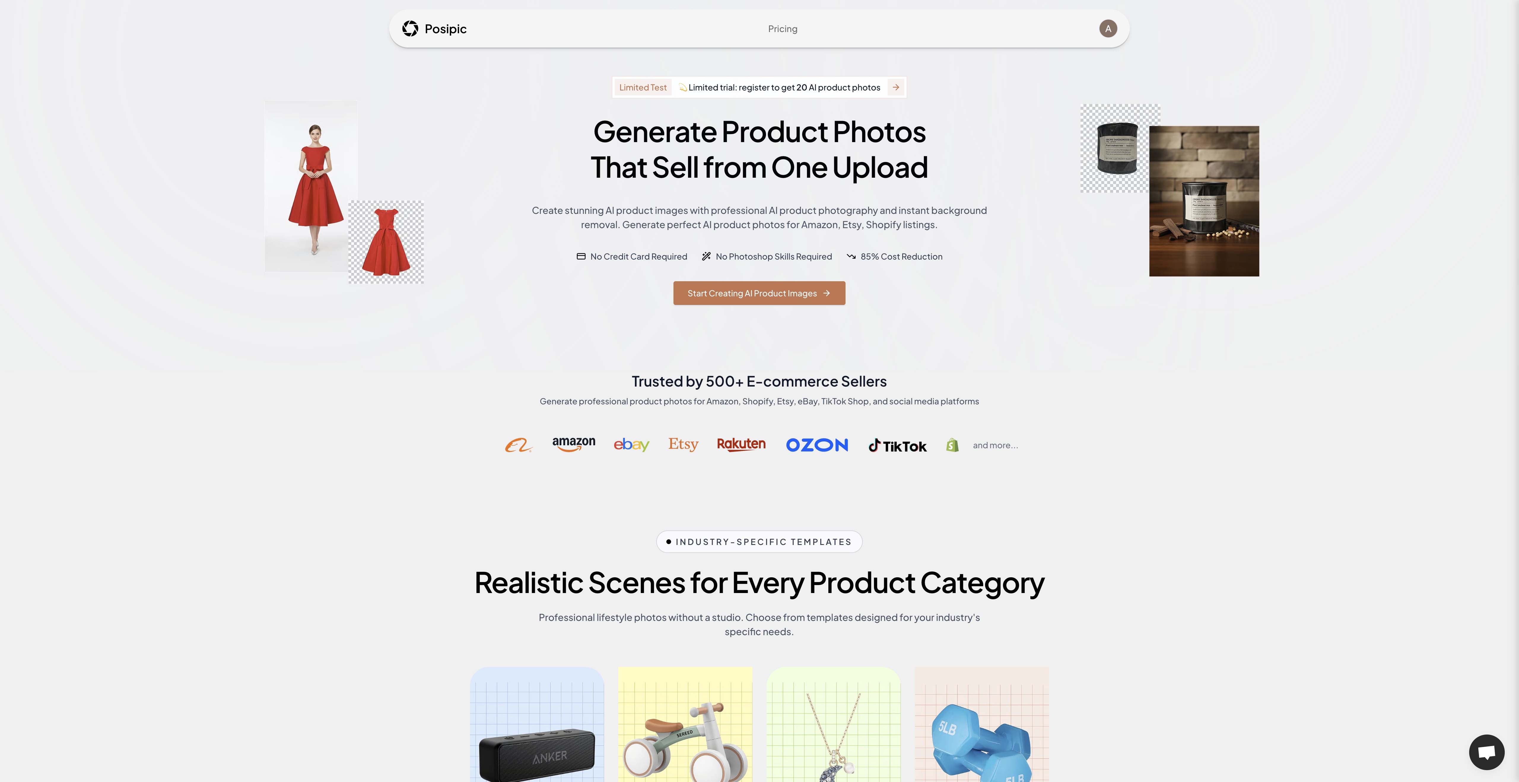 Posipic app screenshot