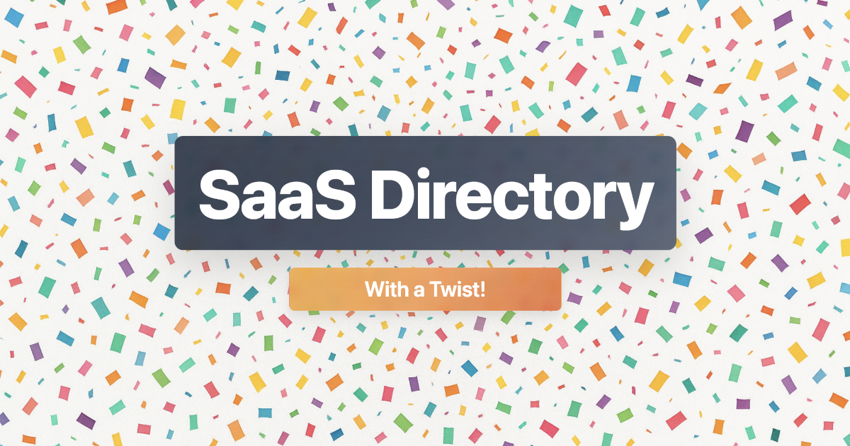 ConfettiSaaS app screenshot