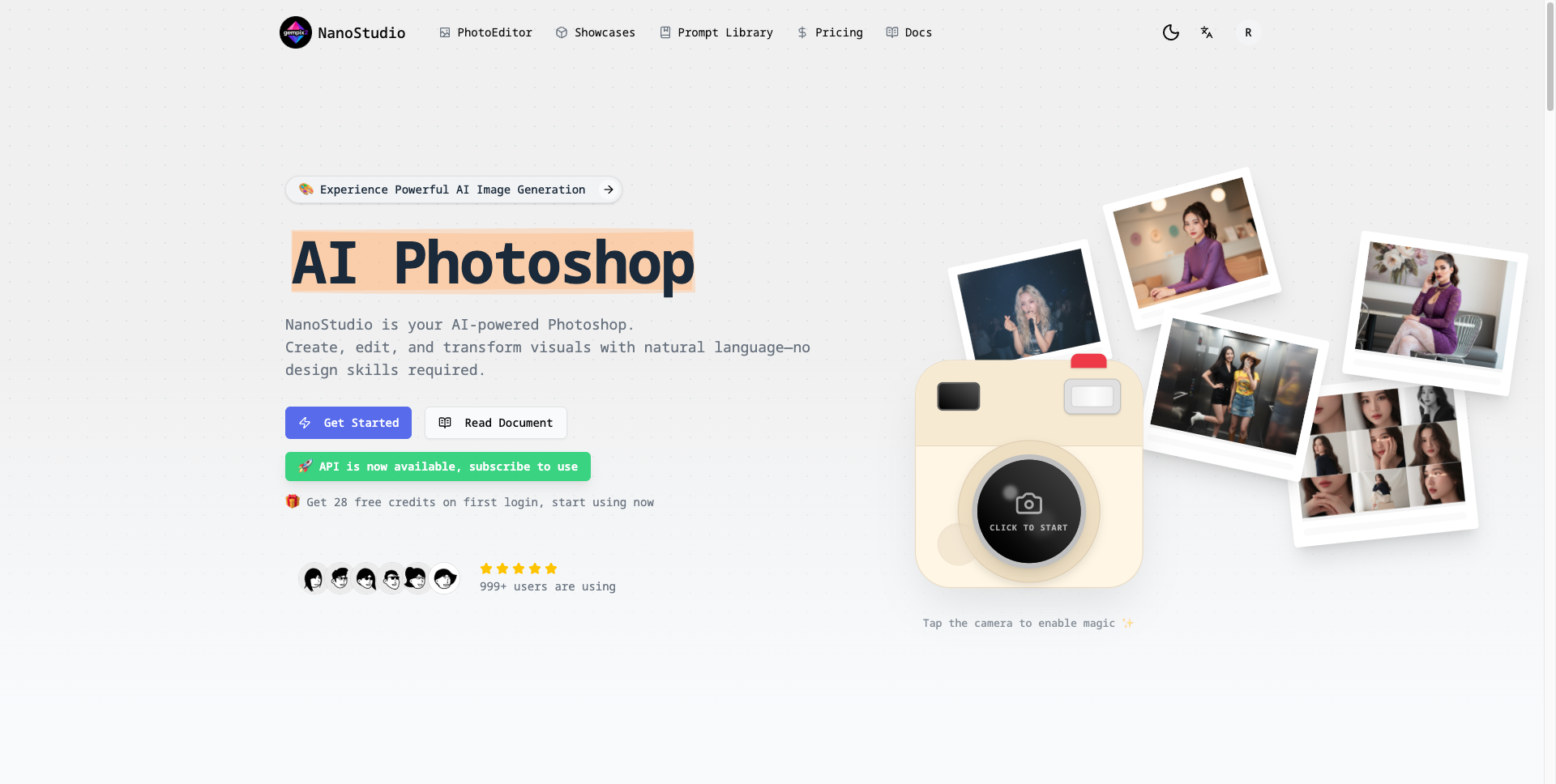 Nano Studio app screenshot