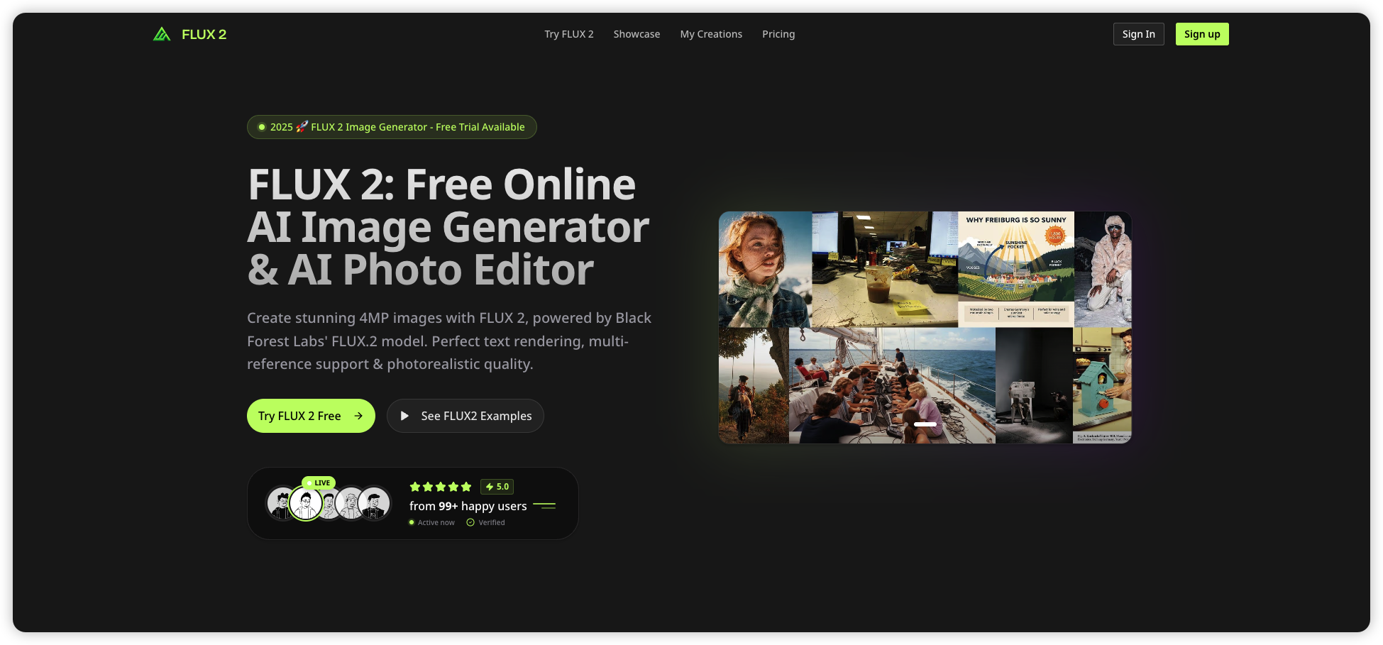 FLUX 2 app screenshot